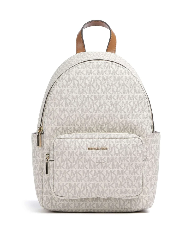 Michael Kors Tanner Medium Sac à dos vanilla/acorn