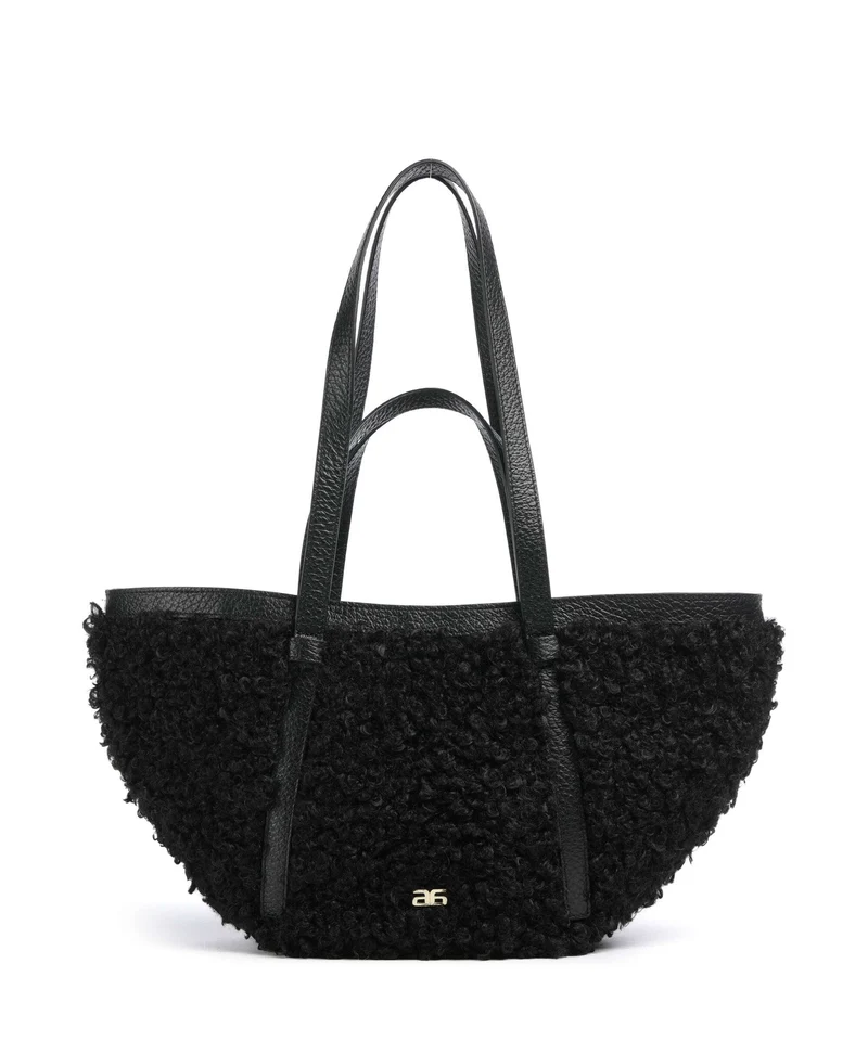 Abro Latxa Cosmo Medium Cabas black/gold
