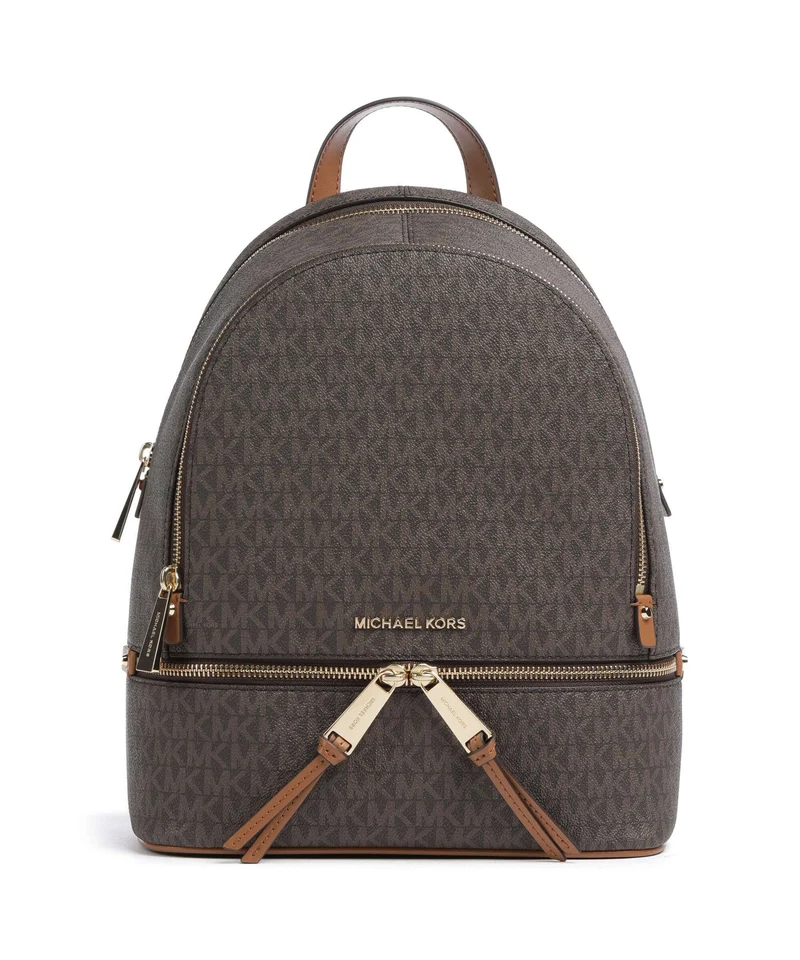Michael Kors Rhea Zip Sac à dos brown