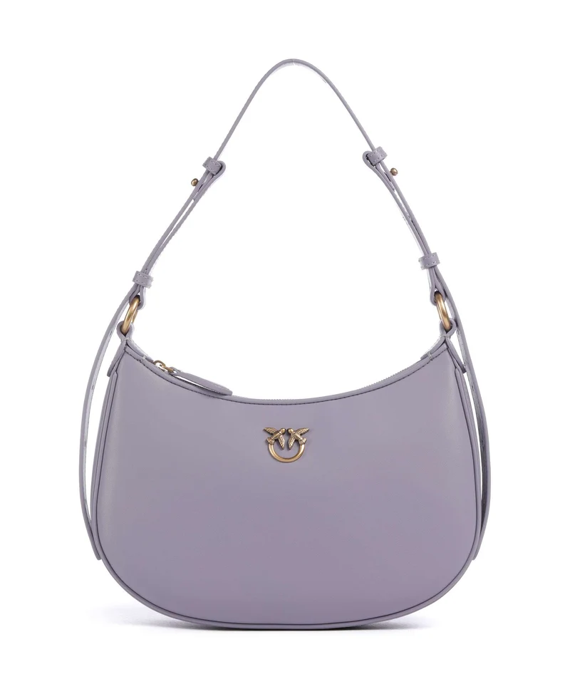Pinko Half Moon Mini Sac porté épaule cenerre viola/antique gold