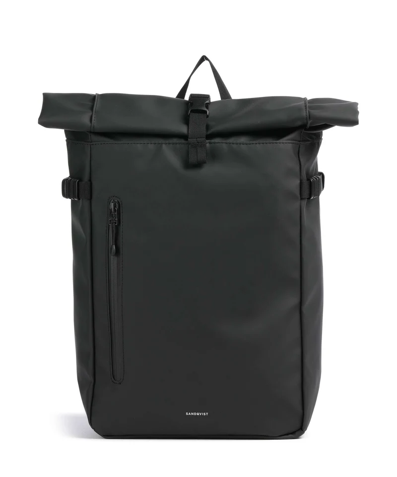 Sandqvist Stream M Sac à dos roll-top black