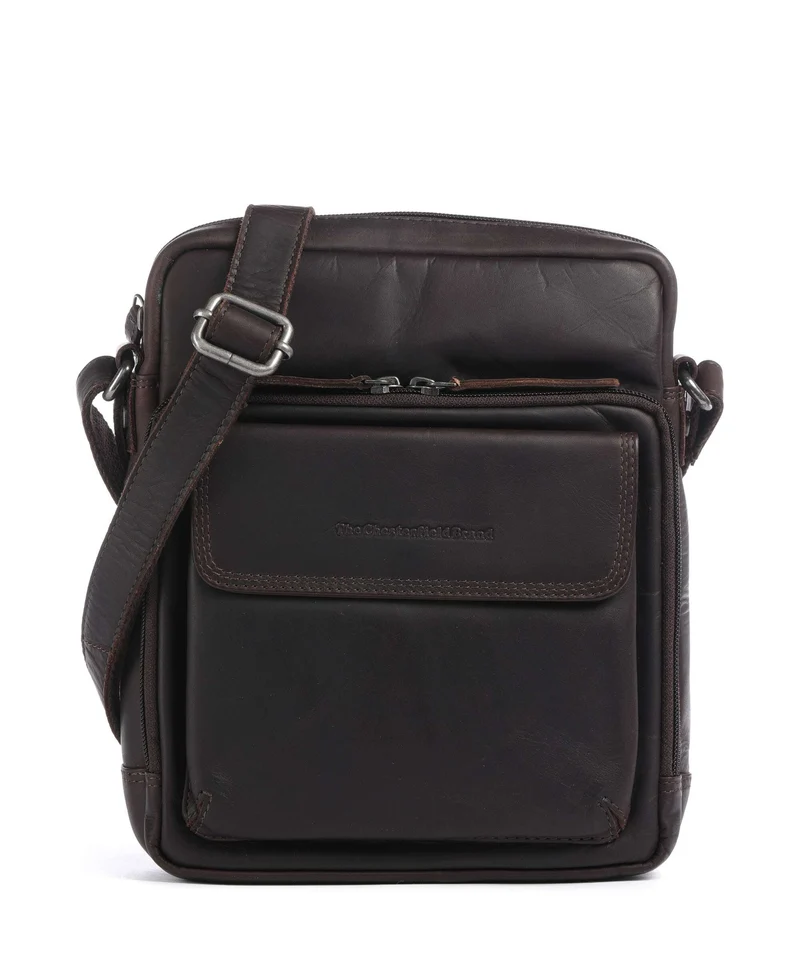 The Chesterfield Brand Wax Pull Up Cow Montira Sac bandoulière brown