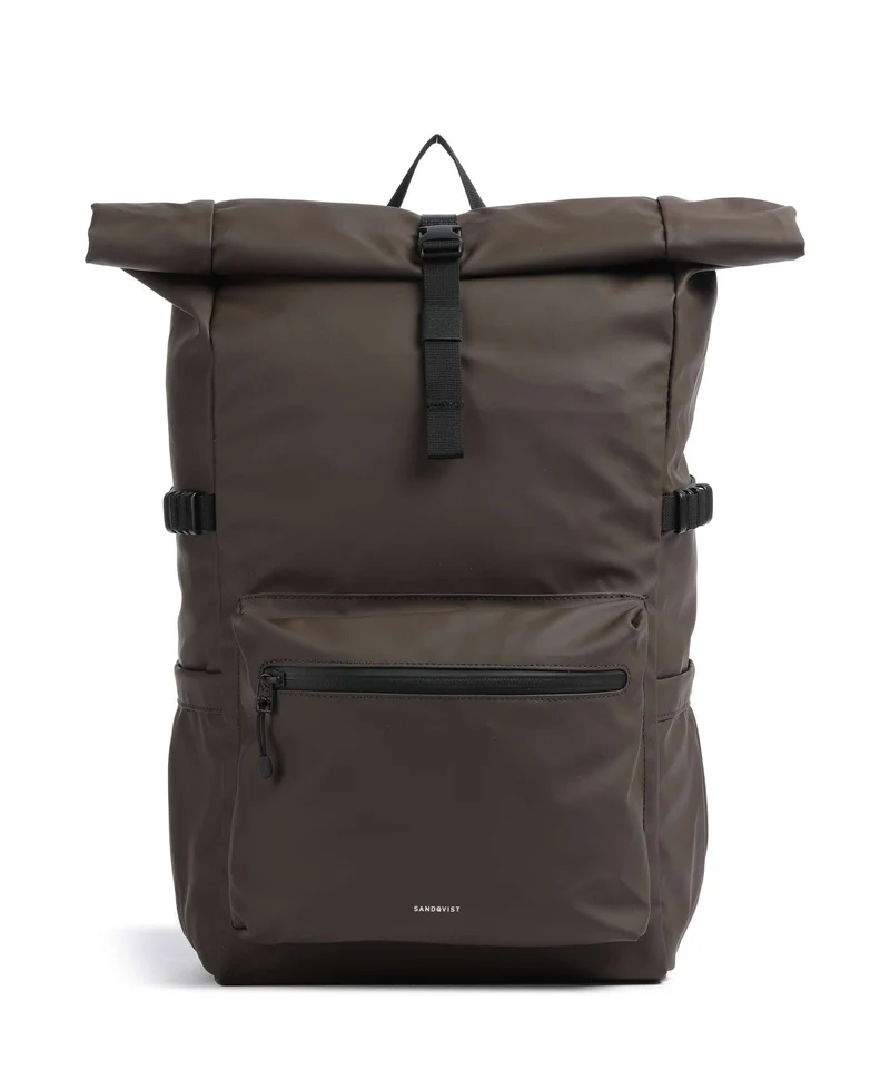 Sandqvist Stream L Sac à dos roll-top brown