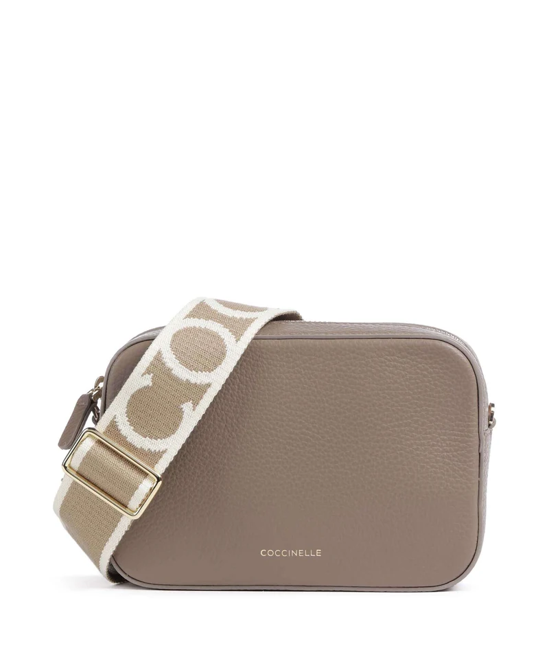 Coccinelle Tebe Sac bandoulière warm taupe