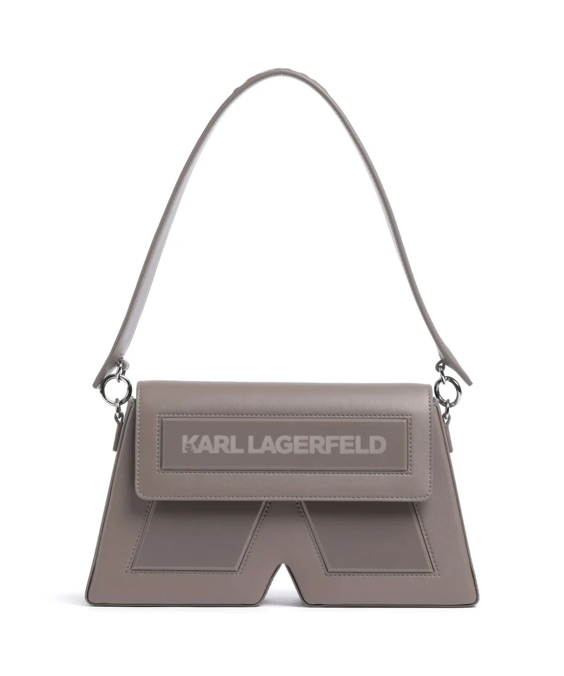 Karl Lagerfeld Ikon K Sac porté épaule ash grey