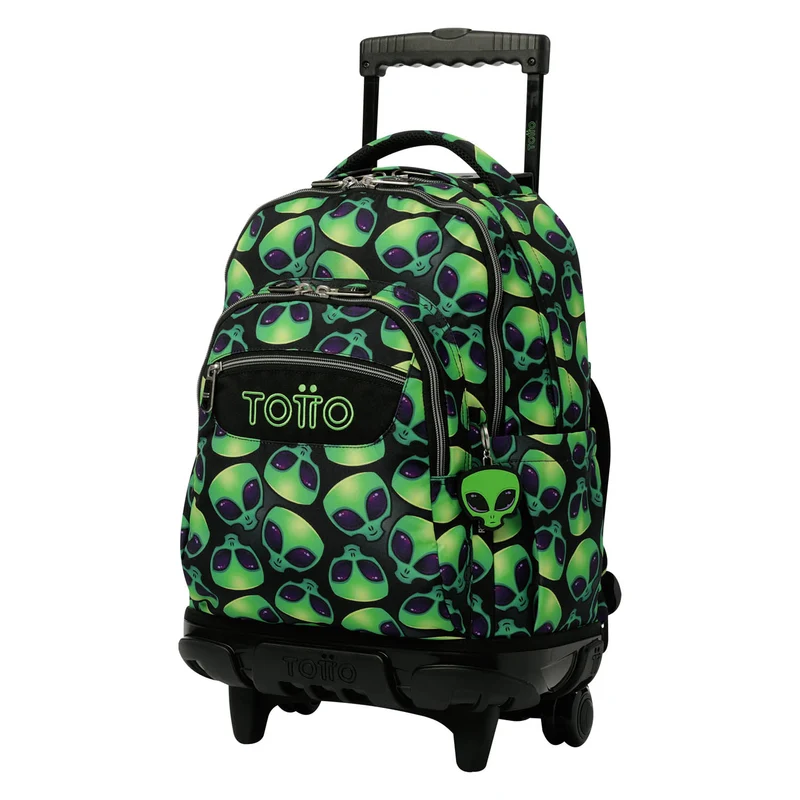 TOTTO Mochila escolar con ruedas Renglones - 6DS Ali