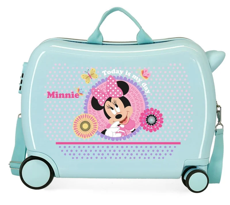 4999821 MALETA INF.ABS 4R. (2.MULTI) MINNIE TODAY IS MY DAY