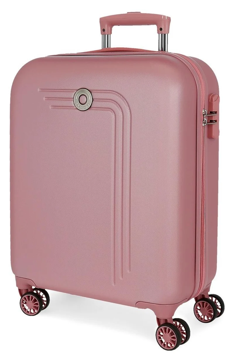 5999165 TROLLEY ABS 55CM.4R.MOVOM RIGA ROSA