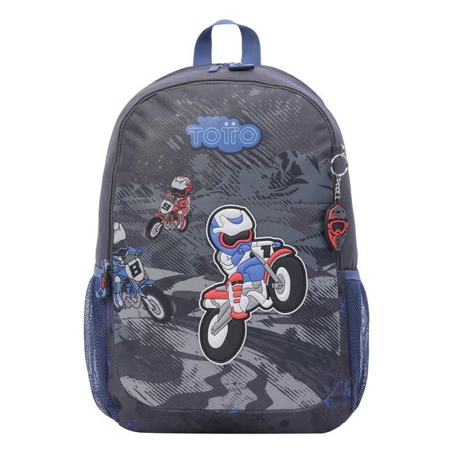 Mochila escolar grande - Kross 3Y2L Totto