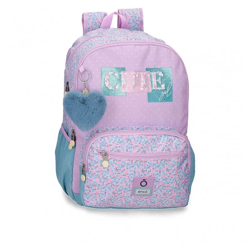 Mochila Enso Cute Girl doble compartimento