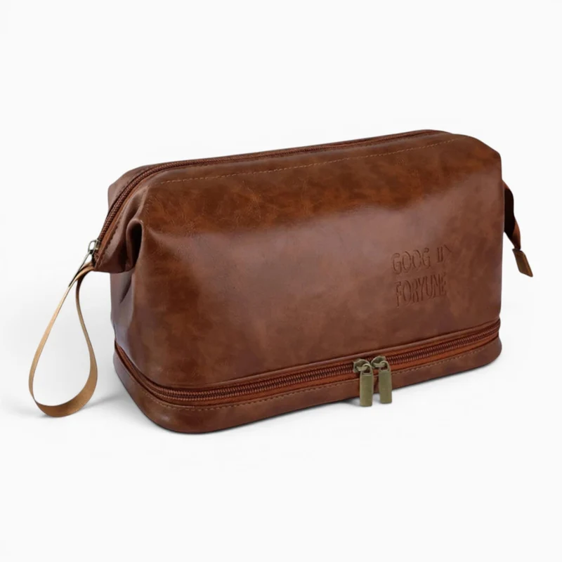 Grande Trousse de Toilette Cuir - Kolyva