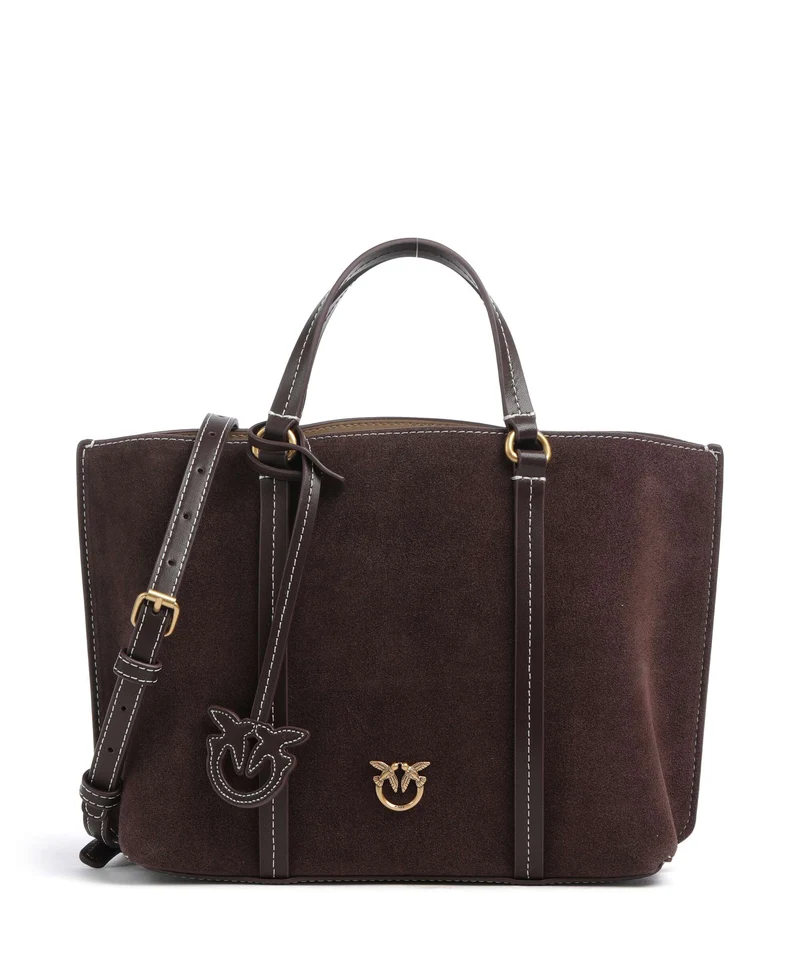 Pinko Carrie Classic Sac à main borgogna/antique gold