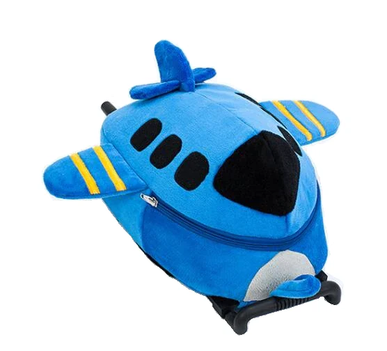 Valise Avion bleu
