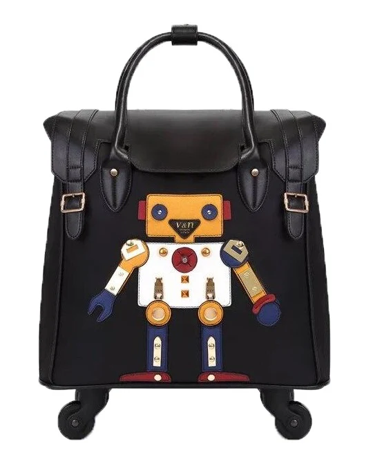 Valise Cabine Robot Vintage