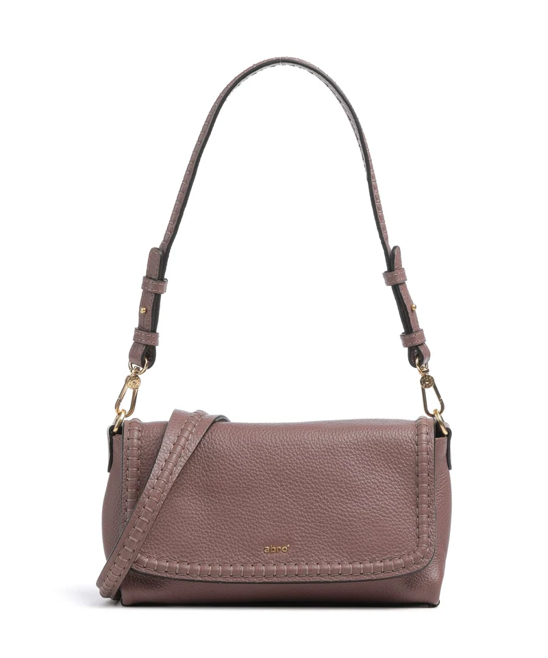 Abro Agave Signature Sac porté épaule rosewood