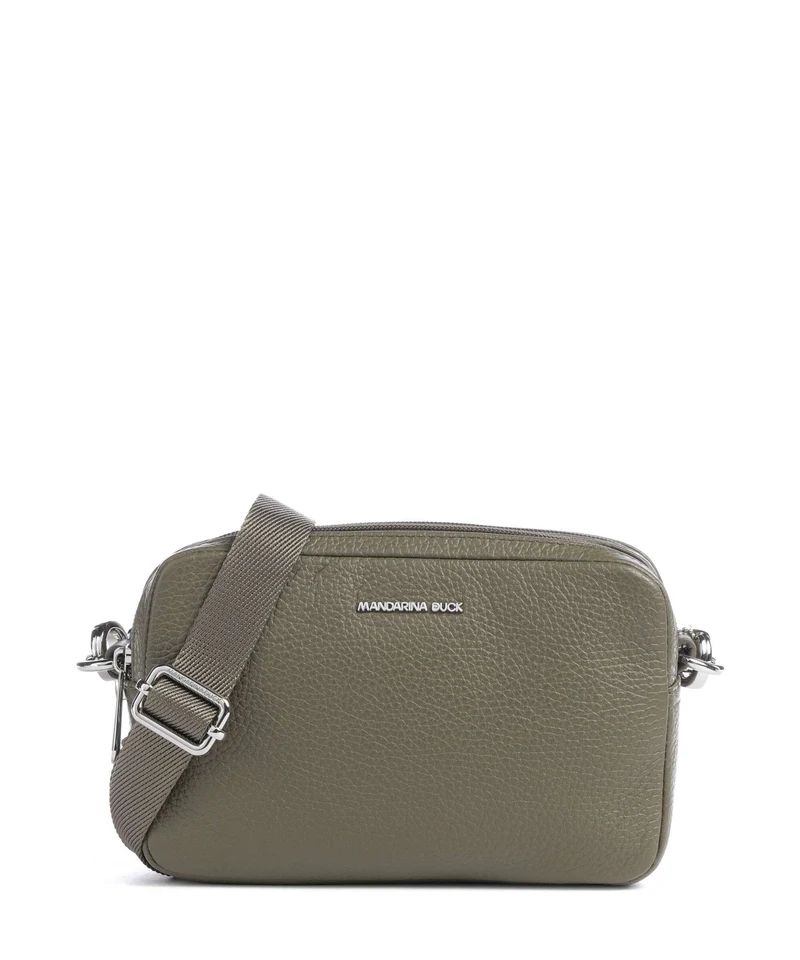 Mandarina Duck Mellow Leather Sac bandoulière winter olive
