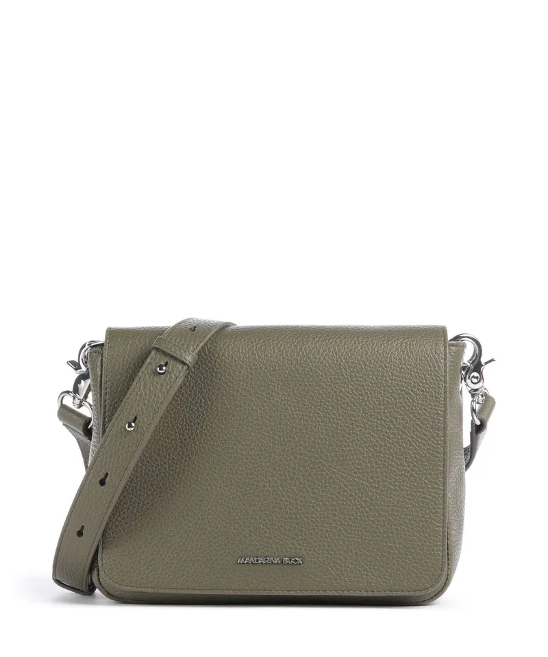 Mandarina Duck Mellow Leather Sac bandoulière winter olive