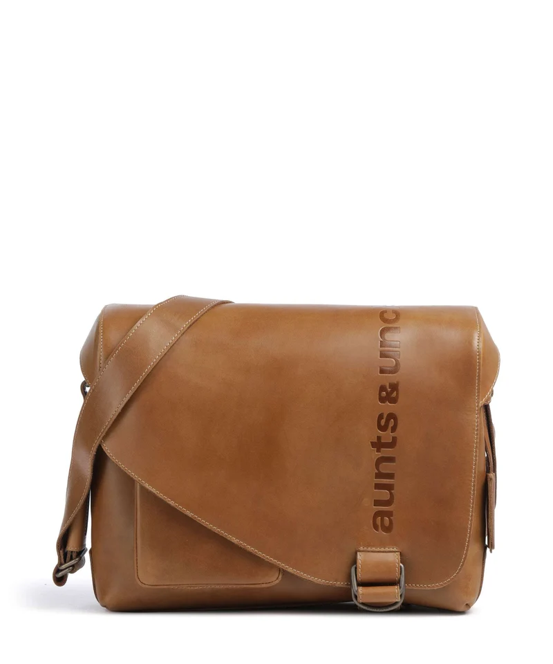 Aunts & Uncles Heritage Medium Judd Sac messager tan