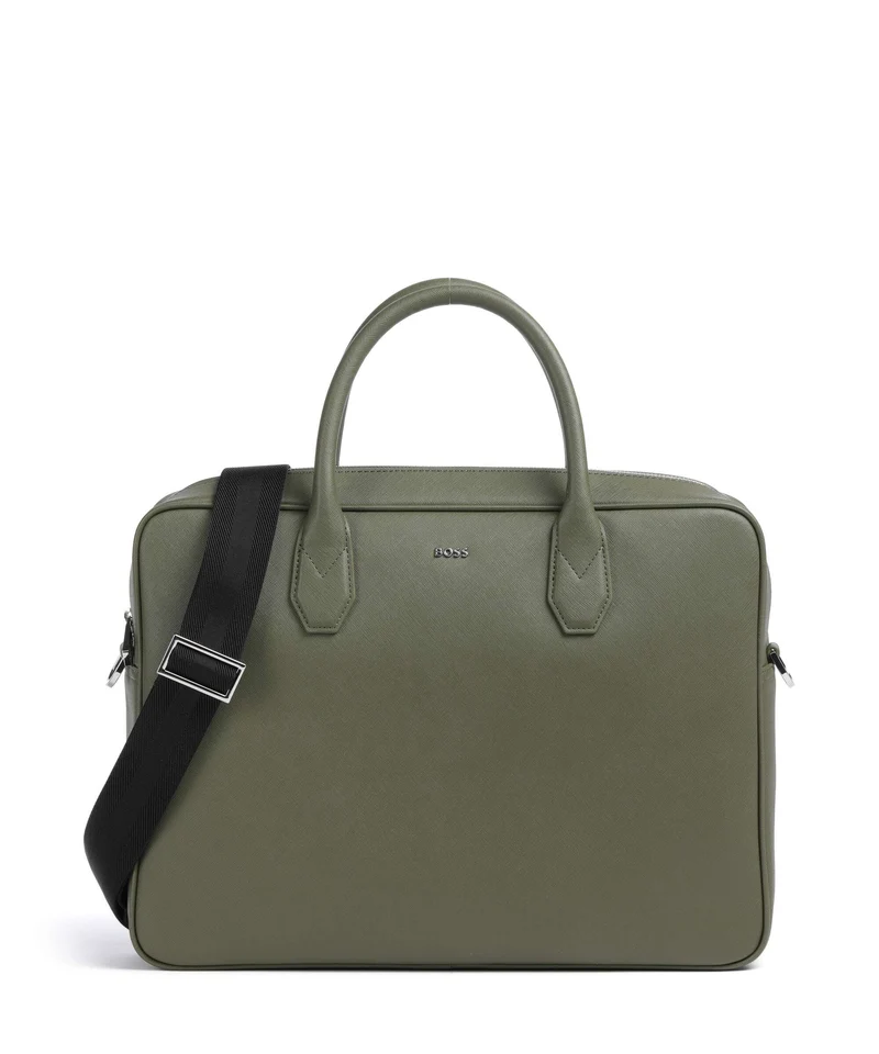 BOSS Northon Porte-document open green