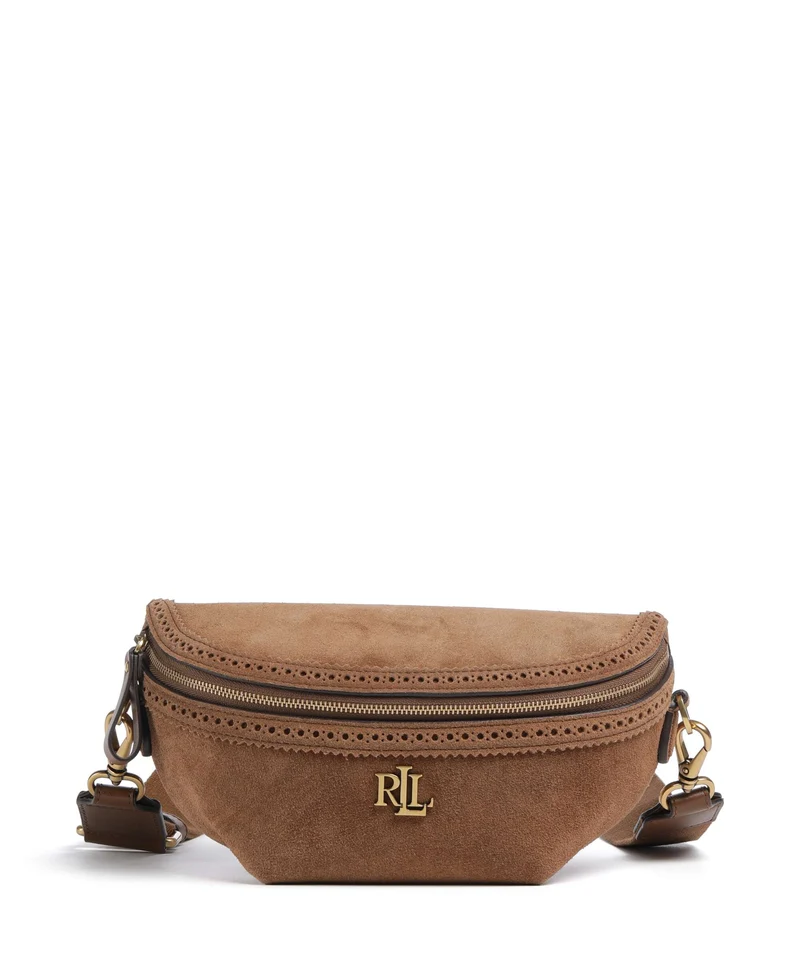 Lauren Ralph Lauren Marcy Sac banane light tobacco