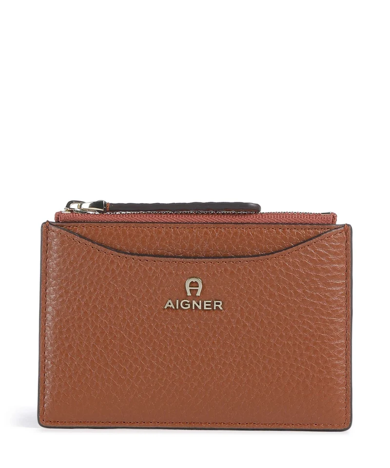 Aigner Marika Étui à cartes crédit cognac brown