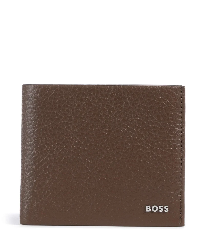BOSS Crosstown Portefeuille medium brown