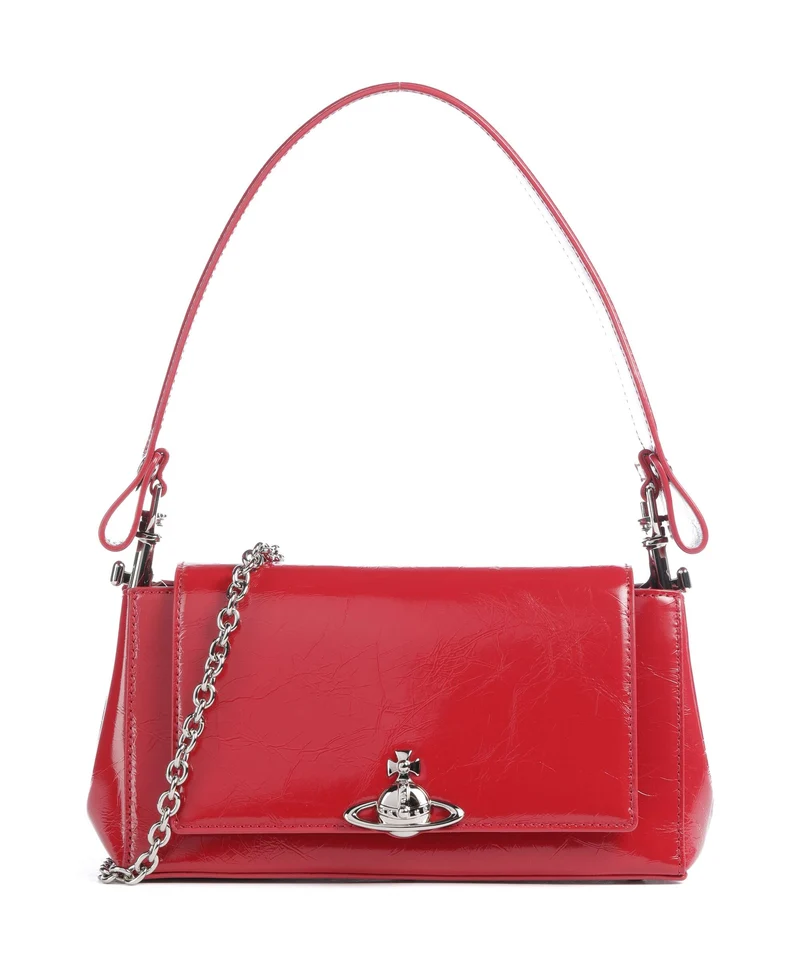 Vivienne Westwood Hazel Naplak Medium Sac porté épaule red