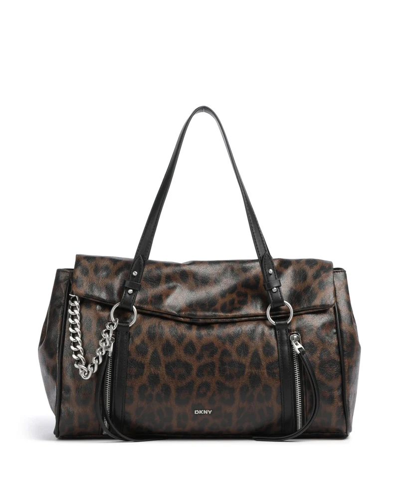 DKNY Skye Medium Cabas leopard
