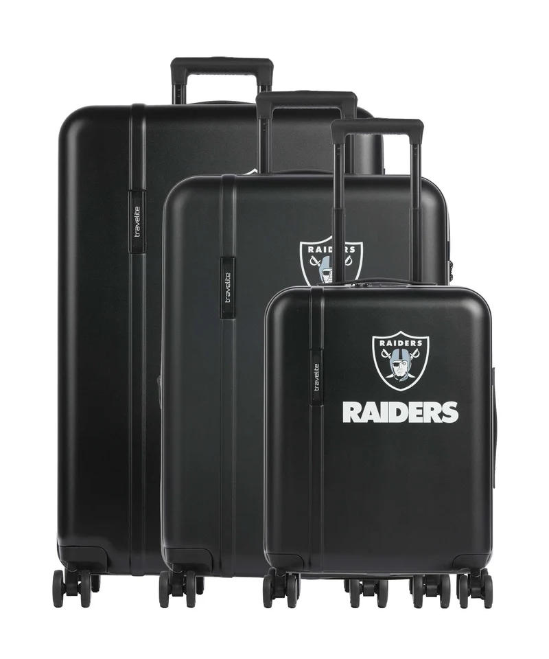 Travelite NFL Set de valise (4 roues) las vegas raiders