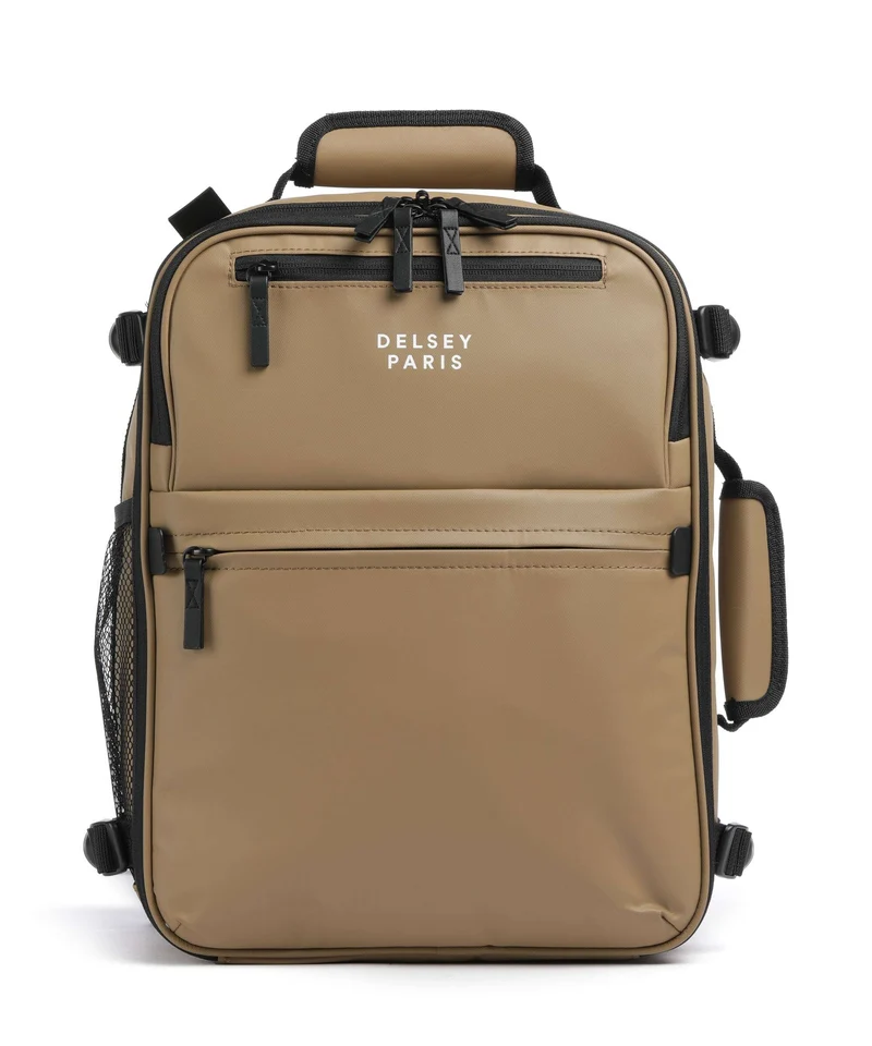 Delsey Paris Maubert 2.0 Sac à dos de voyage beige
