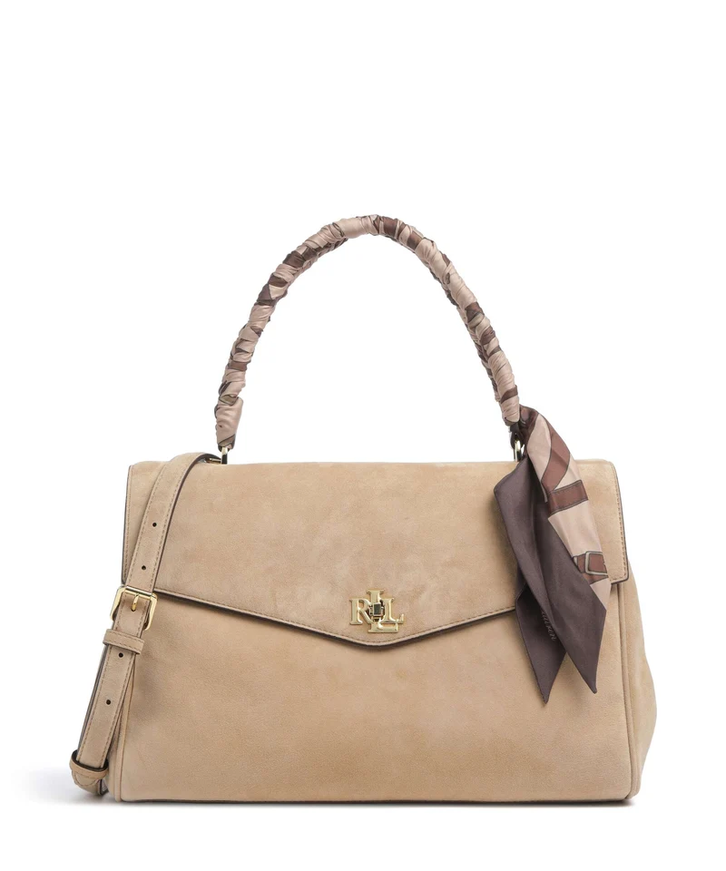 Lauren Ralph Lauren Farrah Medium Sac à main camel/urban bltng/camel multi