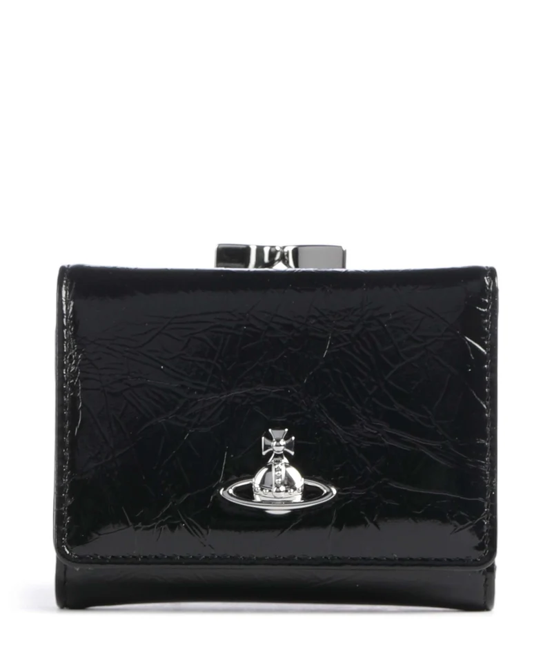 Vivienne Westwood Frame Naplak Small Portefeuille black