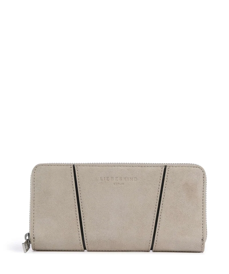Liebeskind Una Gigi Recycled Suede L Portefeuille beige
