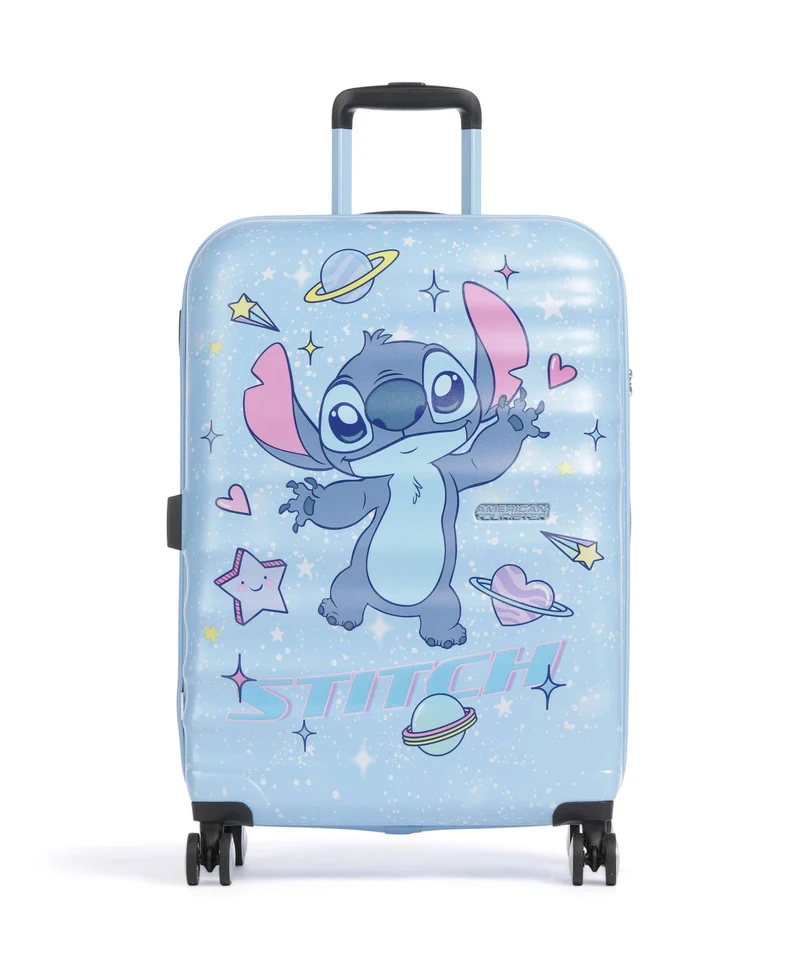 American Tourister Wavebreaker Disney Valise 4 roues stitch universe
