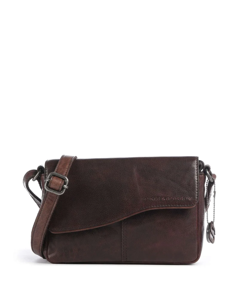 Spikes & Sparrow Bronco Robine Sac bandoulière dark brown