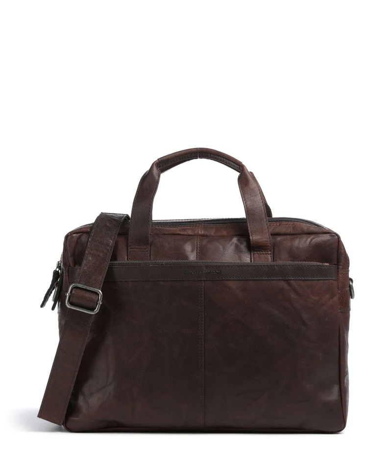 Spikes & Sparrow Bronco Colorado Porte-document dark brown