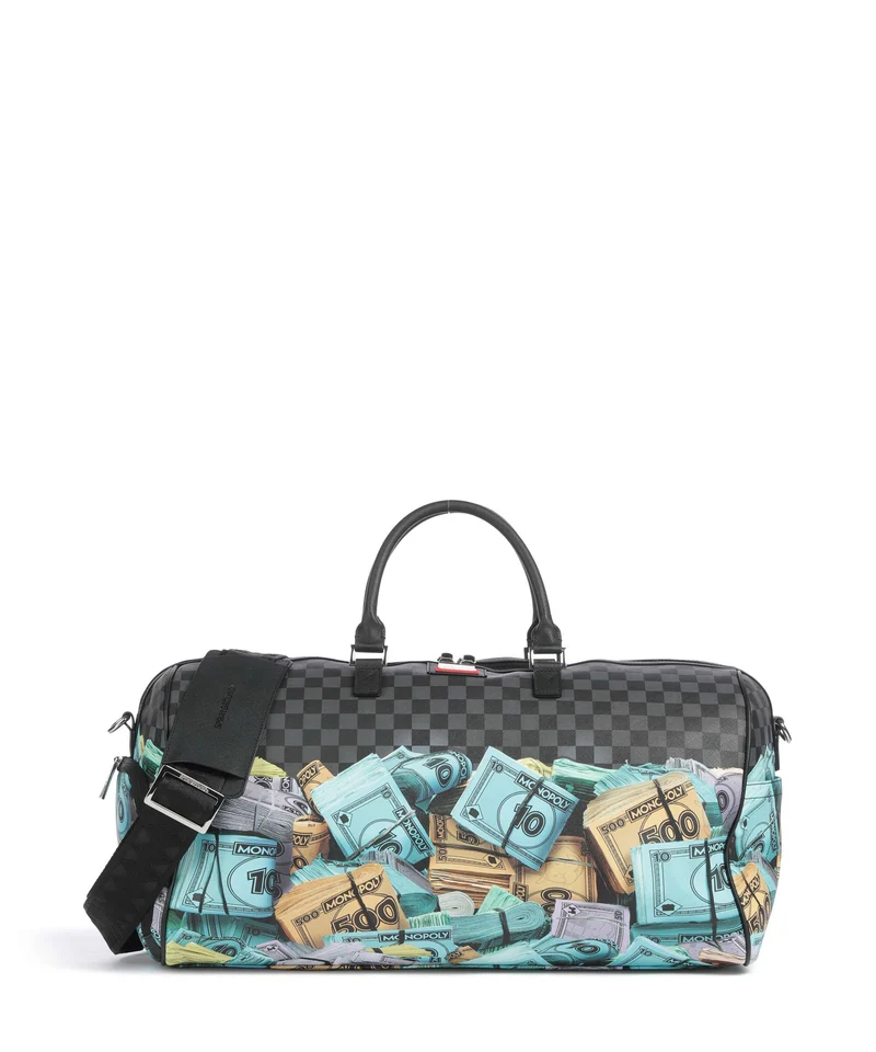 Sprayground Monopoly Money Stacks Sac week-end multicolour