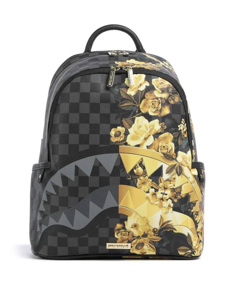 Sprayground Gold Floral Remix Sac à dos black