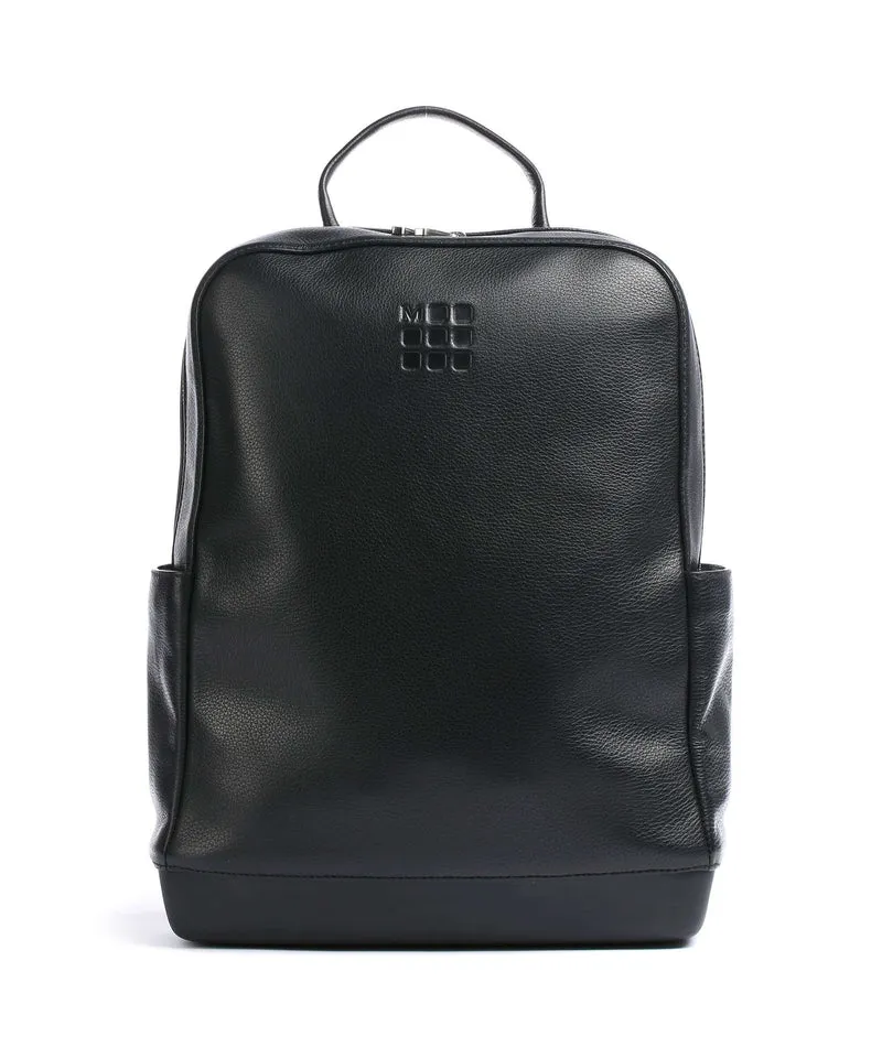 Moleskine Classic Leather Sac à dos schwarz