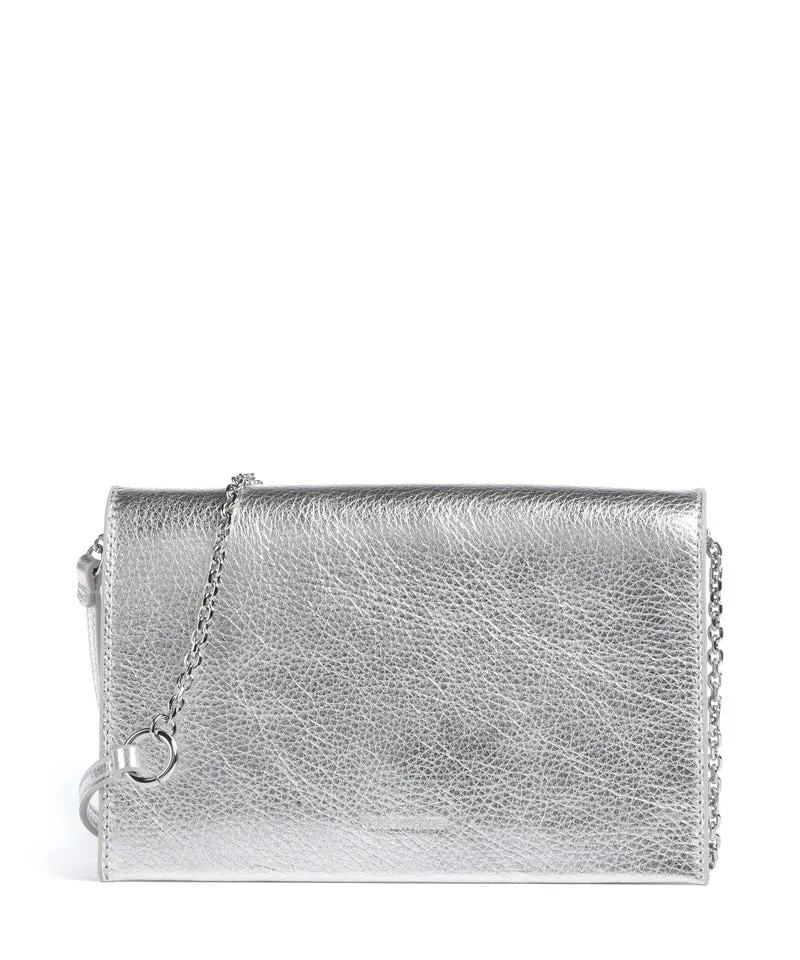 Coccinelle Dandy Sac bandoulière silver
