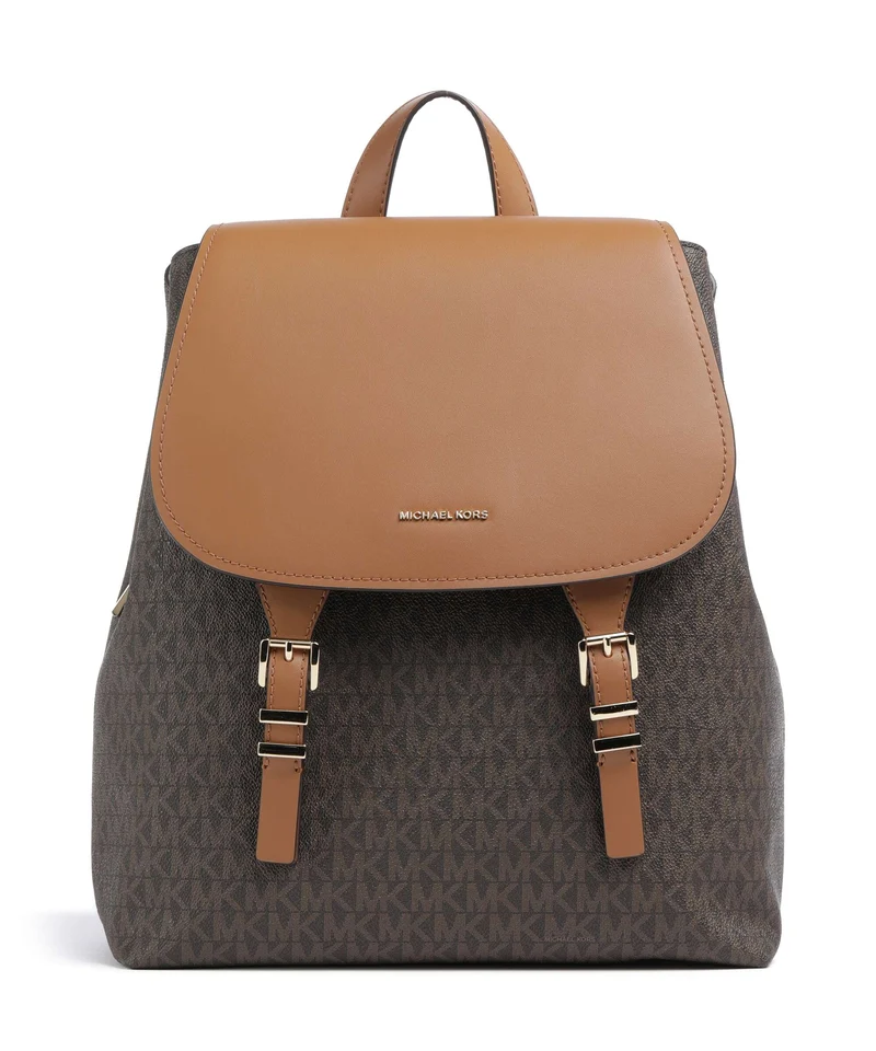 Michael Kors Quinn Medium Sac à dos brown/acorn