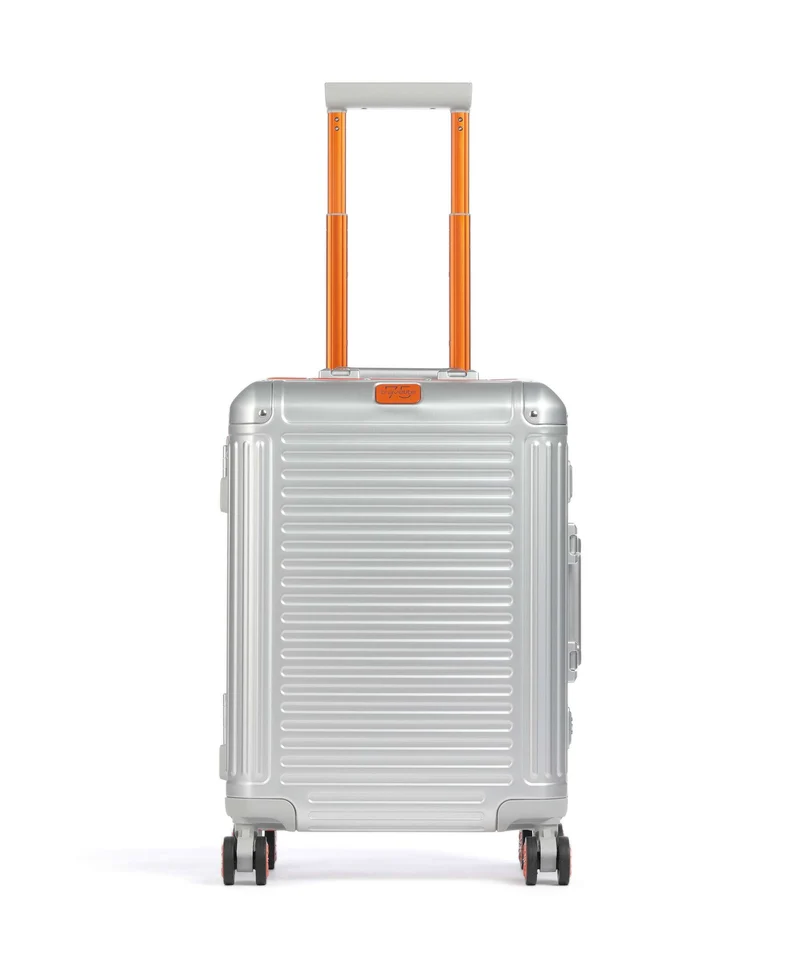 Travelite Next Valise 4 roues silber orange
