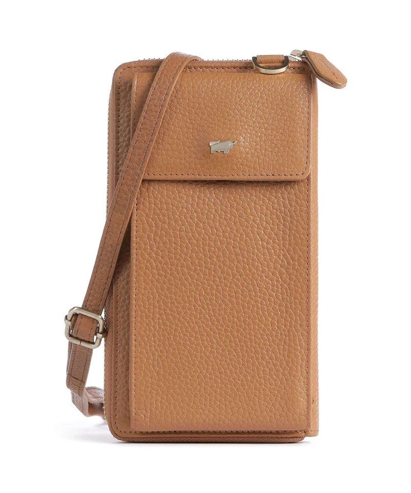 Braun Büffel Asti Pochette telephone cognac
