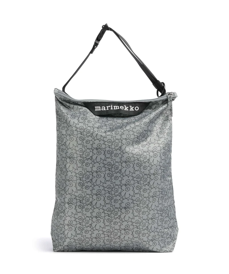 Marimekko Neat Unikko Piirto M Sac fourre-tout grey/black