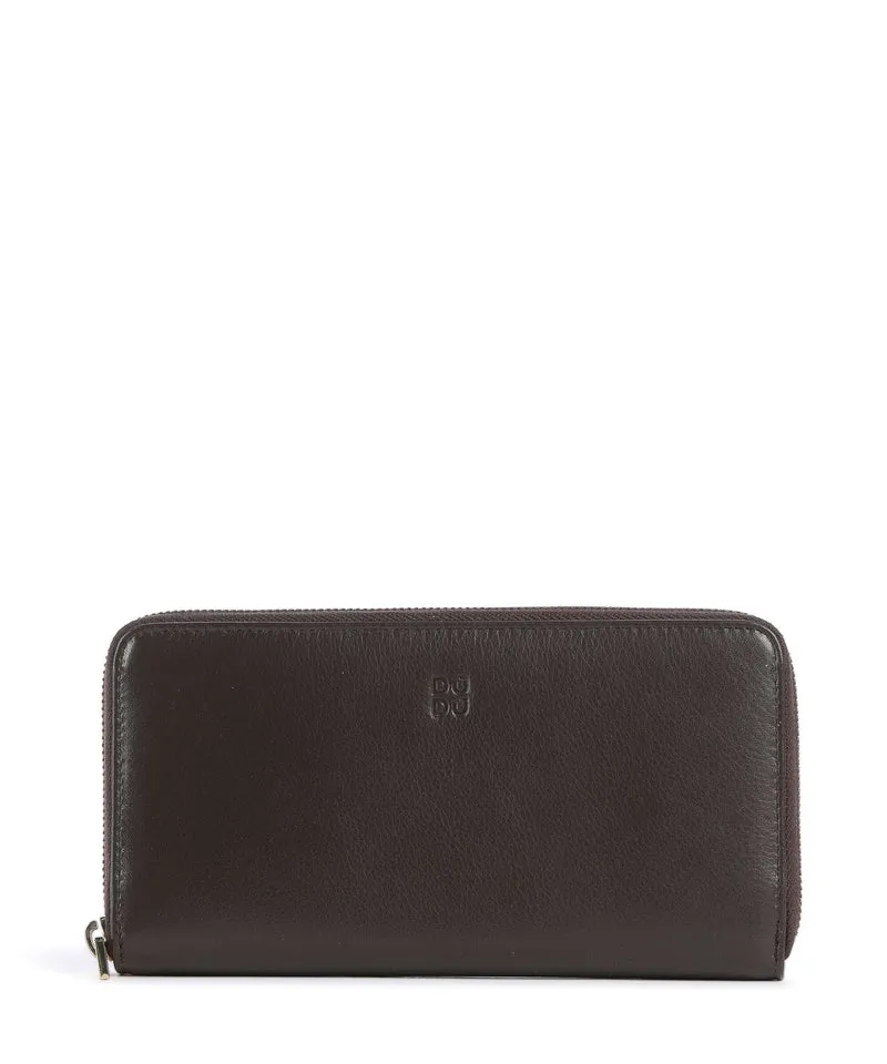 DuDu Bags Mauritius Portefeuille coffee brown