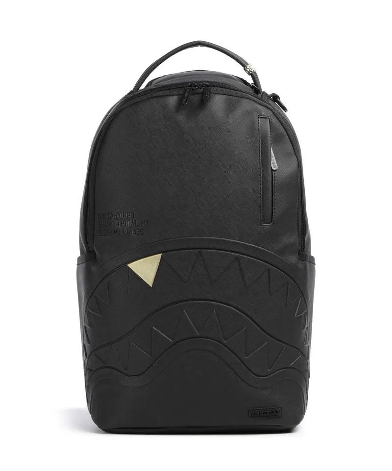 Sprayground Blacked Out Embossed Gold Tooth Sac à dos black