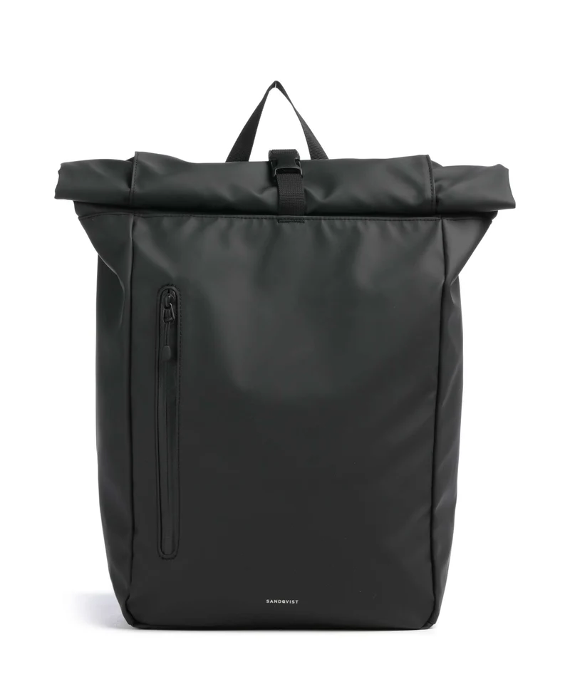 Sandqvist Stream Sac à dos roll-top black