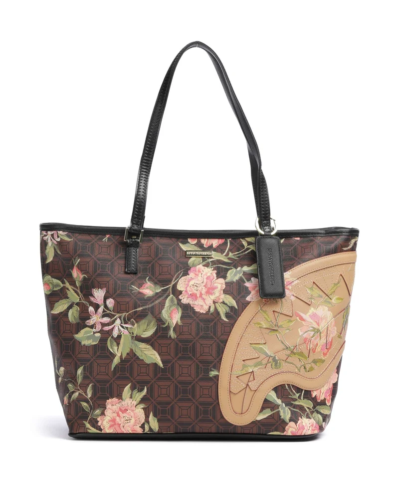 Sprayground AI Henny Floral Cabas brown