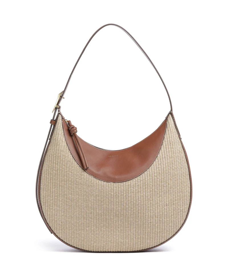 Radley London Bliss Crescent Sac fourre-tout cognac