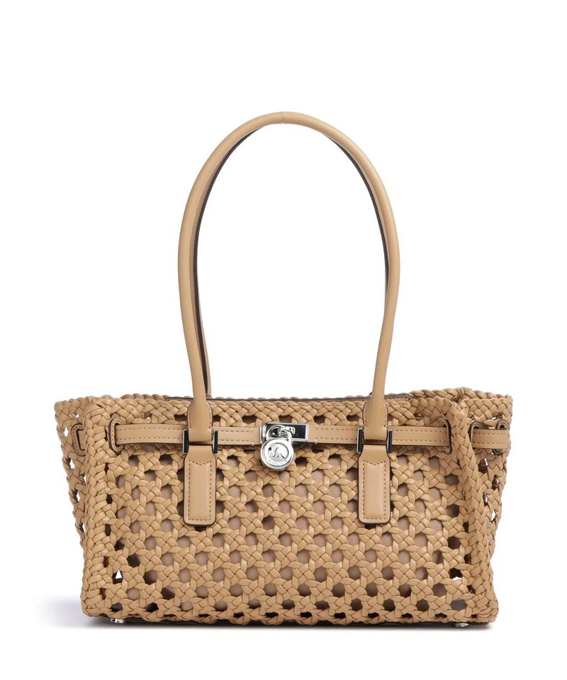 Michael Kors Hamilton Moderne Small Sac porté épaule peanut